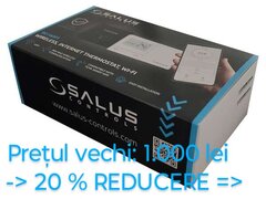 Vand termostat Salus 901-WiFi / Pret: 800 lei (neg.)
