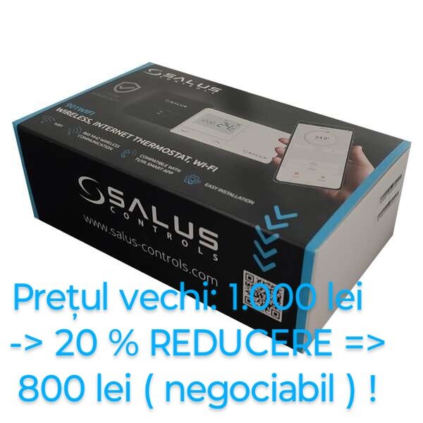 Vand termostat Salus 901-WiFi / Pret: 800 lei (neg.)